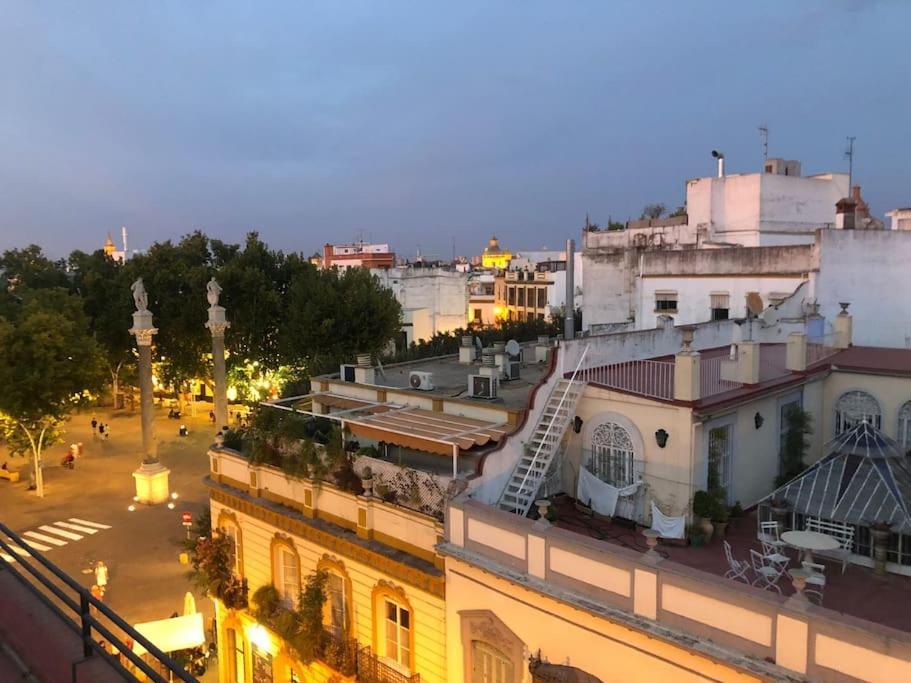 Apartamento En Sevilla Centro Con Vistas A La Plaza Alameda De Hercules - Hasta 6 Personas Exterior foto