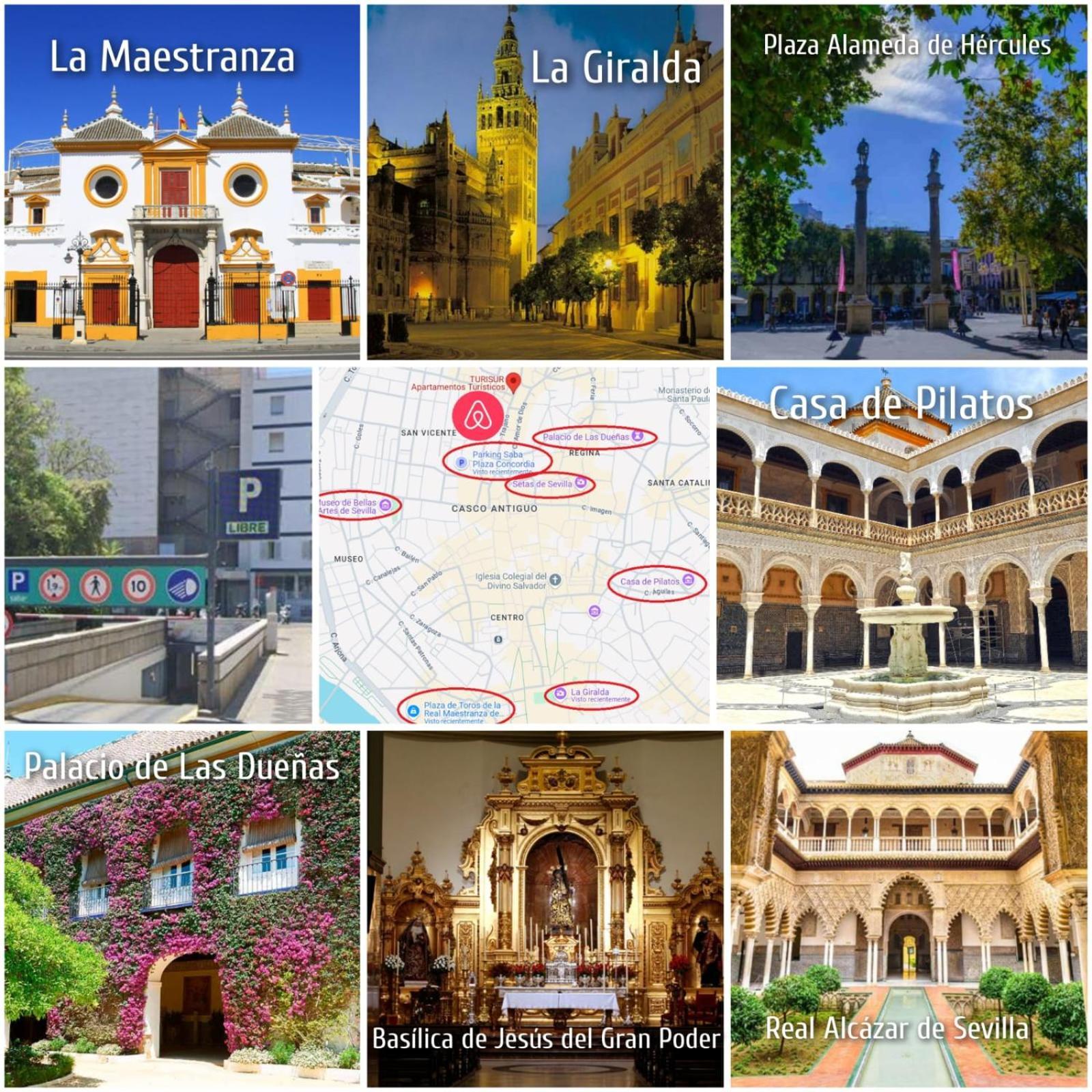 Apartamento En Sevilla Centro Con Vistas A La Plaza Alameda De Hercules - Hasta 6 Personas Exterior foto